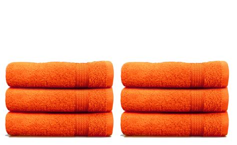 orange towels walmart|orange bath mats and towels.